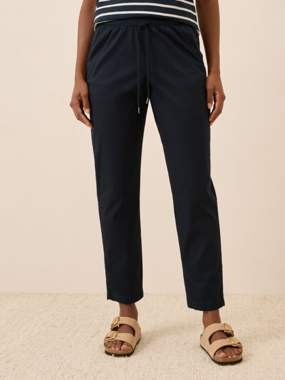Pact Organic Daily Twill Ultra-High Rise Tapered Pant